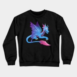 Blue Fairy Dragon Crewneck Sweatshirt